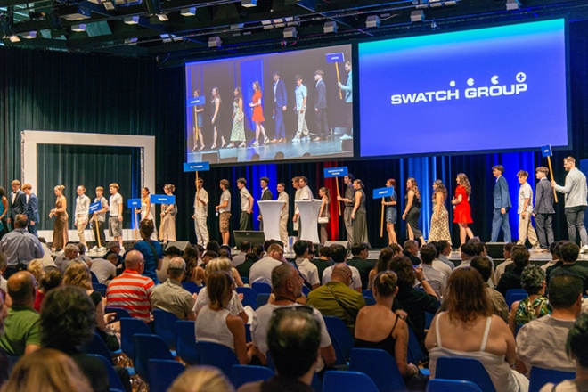 Swatch Group apprenticeship graduation