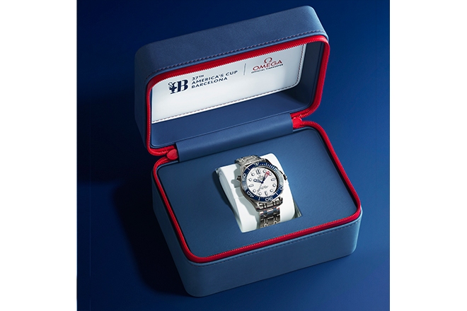 Omega at the 37th America's Cup
