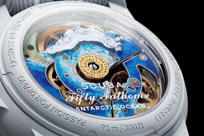Blancpain X Swatch - Antarctic Ocean