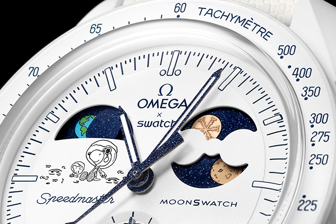 MoonSwatch MISSION TO EARTHPHASE - MOONSHINE GOLD