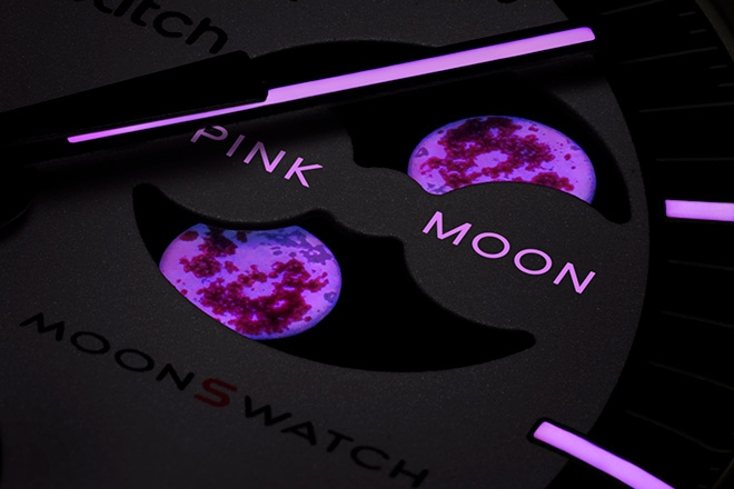 MoonSwatch Mission to the Pink MoonPhase