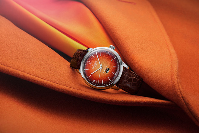 Legendary design in fiery orange