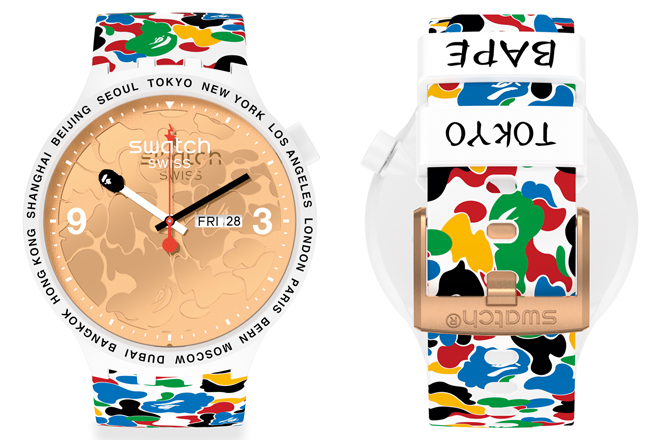 SWATCH X BAPE