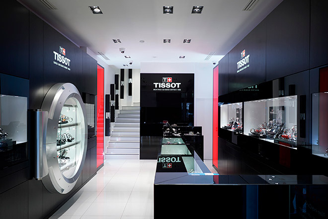 Tissot opens a monobrand store on Paris’s Champs-Elysées