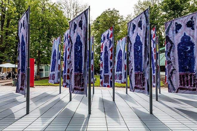 THE FLAGS by Joe Tilson