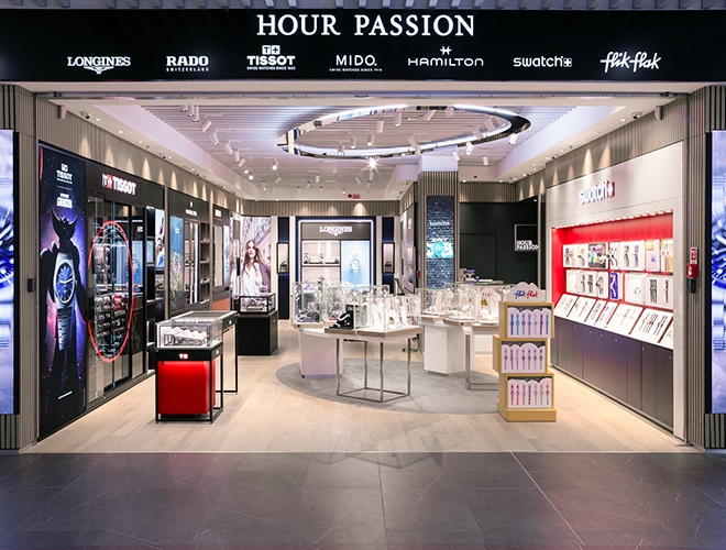 Opening of Hour Passion Rome Fiumicino T1