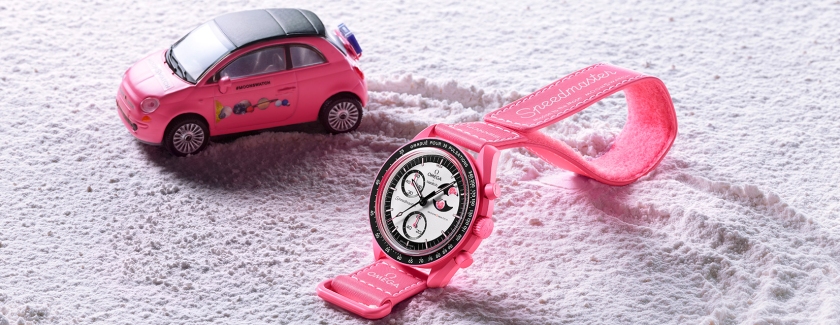 MoonSwatch Mission to the Pink MoonPhase