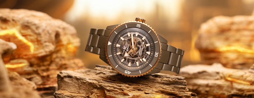 Rado Captain Cook High-Tech Ceramic Skeleton