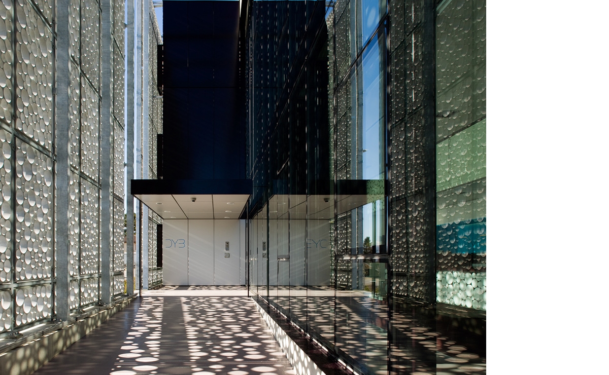 entry of the DYB building