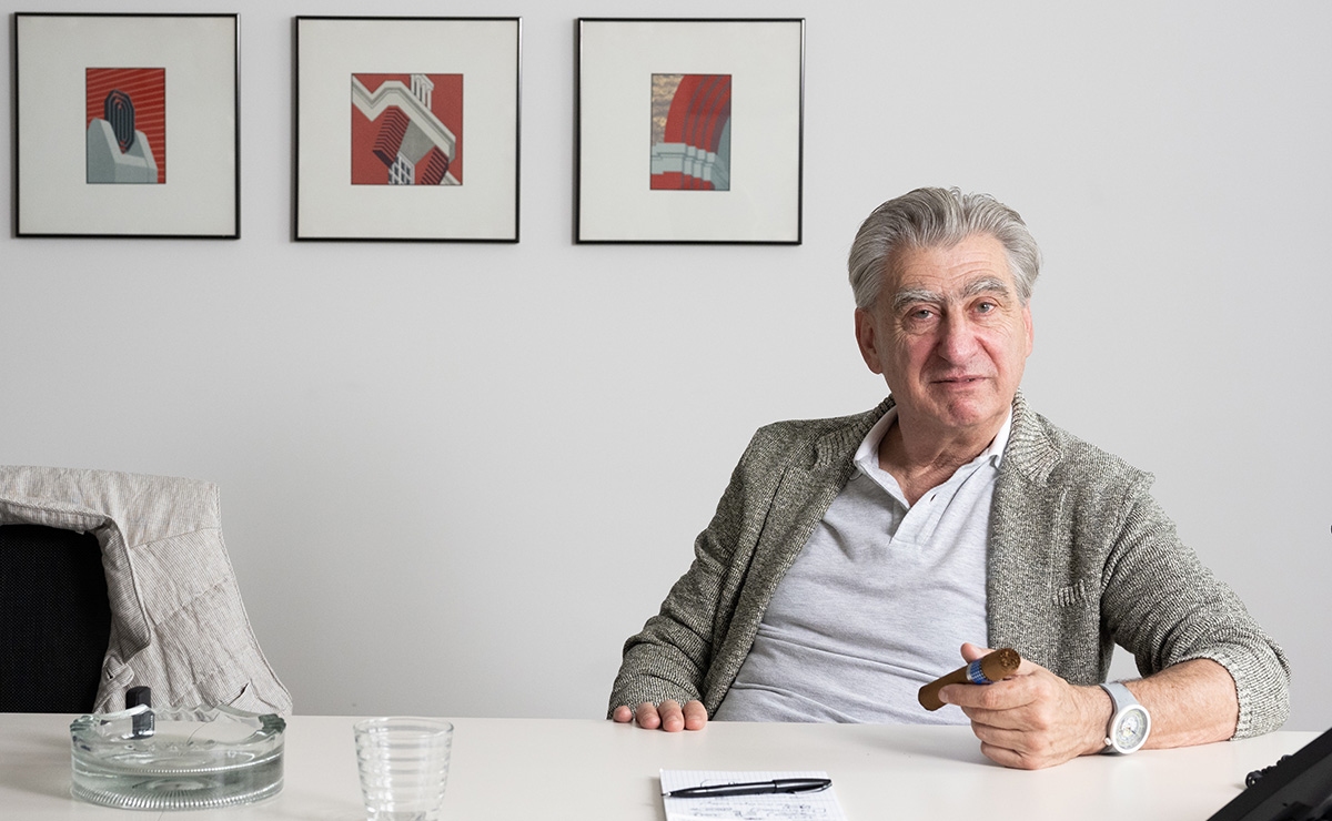 portrait picture of Nick Hayek, CEO of the Swatch Group