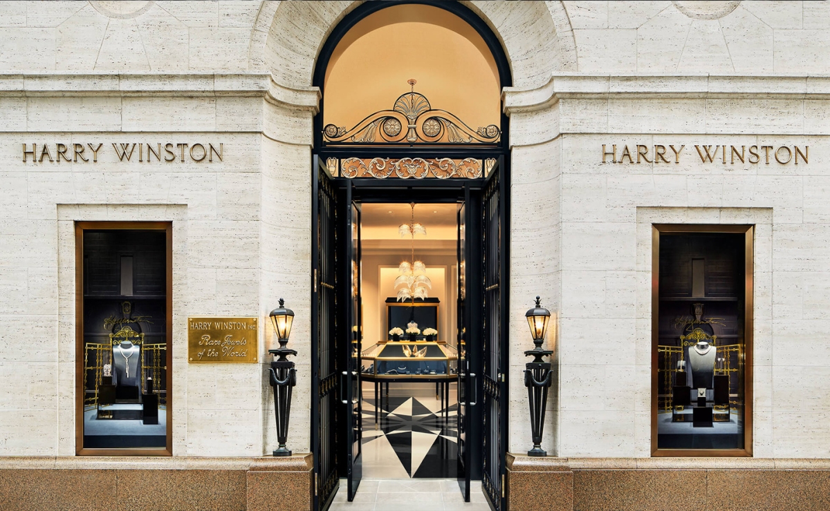 picture of the Harry Winston office building, New York