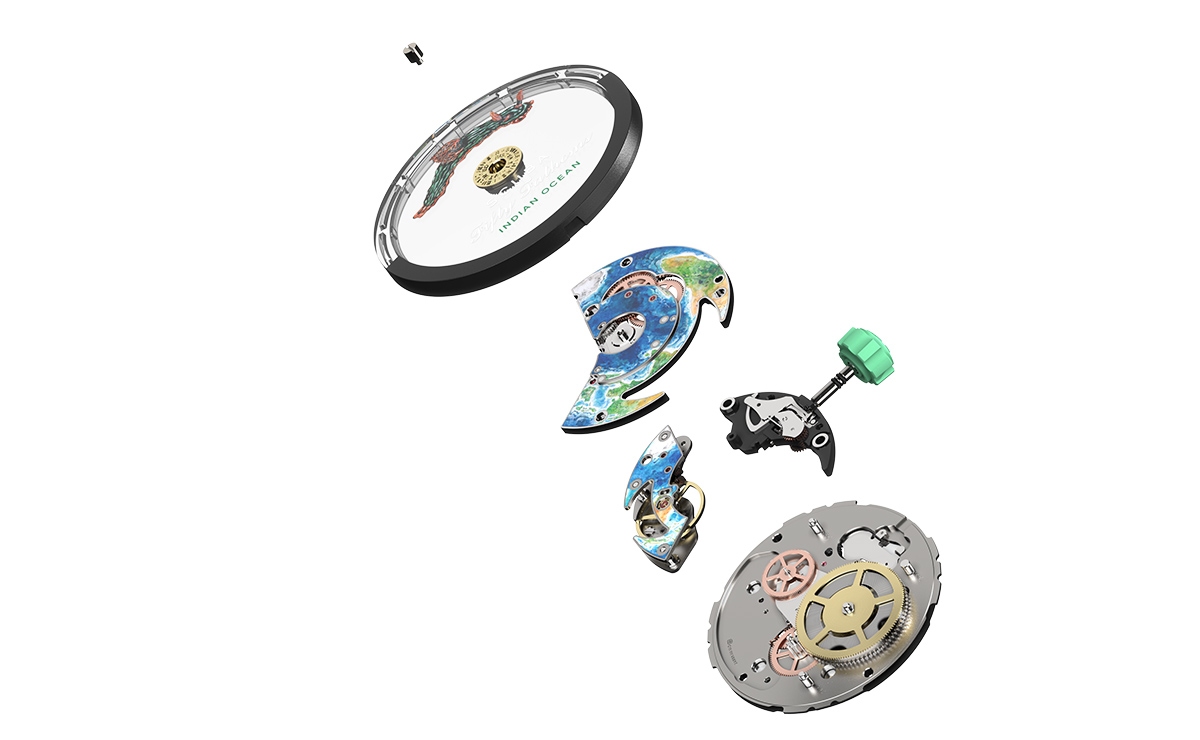 picture of the Swatch Sistem51 movement