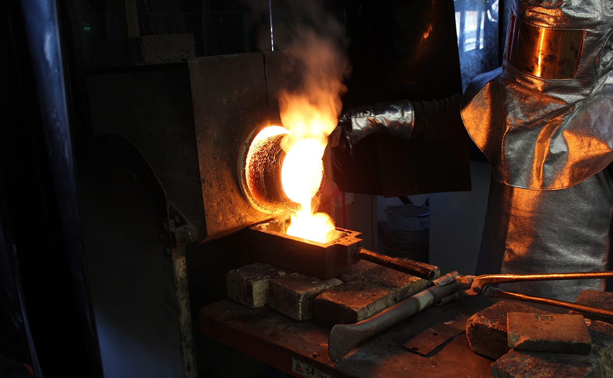 Swatch Group gold foundry