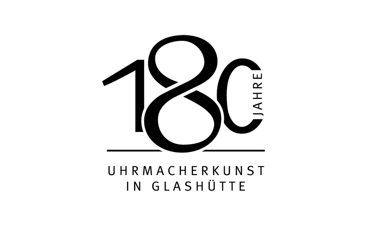 Logo 180 years Glashütte Original
