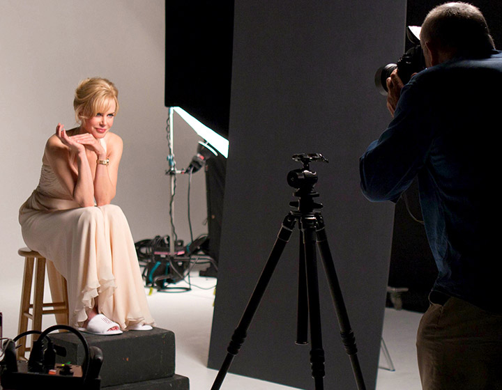 Behind the scenes with Nicole Kidman