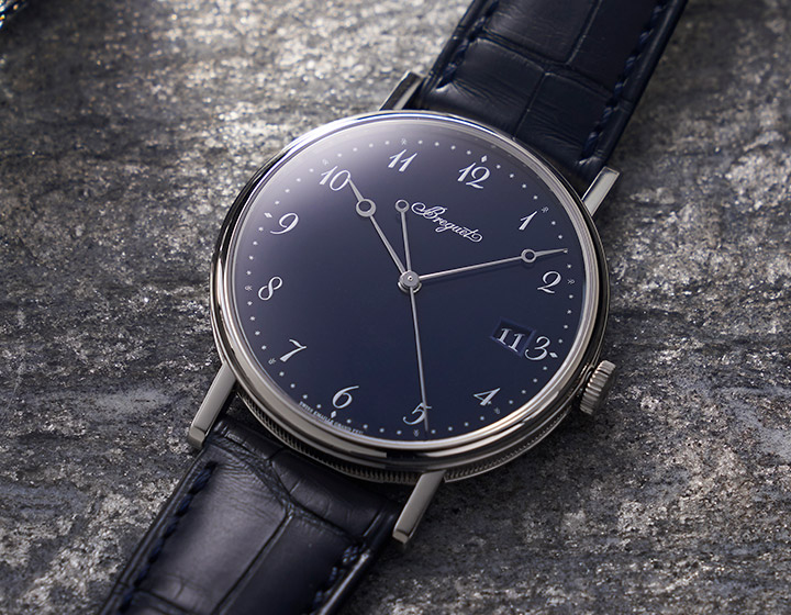 Breguet Classique 5177 Émail Bleu « Grand Feu »