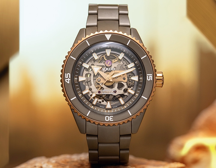 Rado Captain Cook High-Tech Ceramic Skeleton