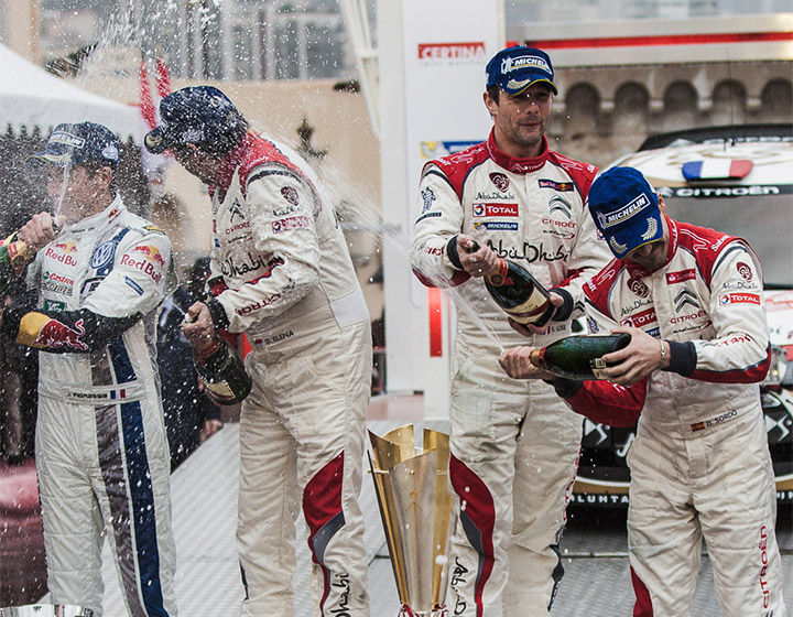 Certina, partenaire du championnat du monde des rallyes FIA WRC