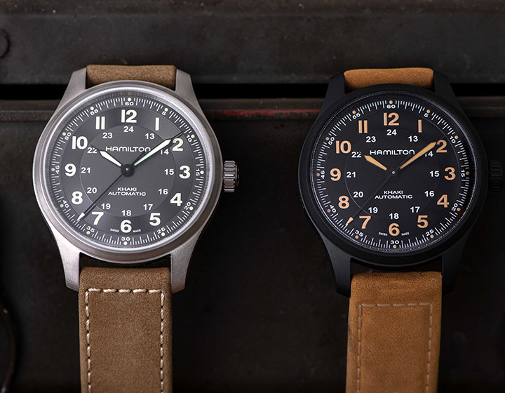 IL KHAKI FIELD TITANIUM È PRONTO PER L’AZIONE