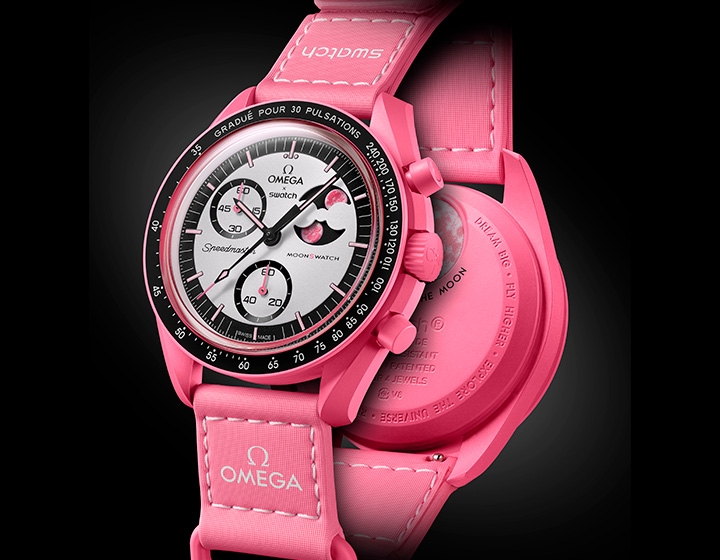 MOONSWATCH MISSION TO THE PINK MOONPHASE