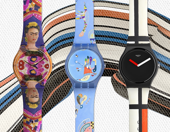 SWATCH UND DAS CENTRE POMPIDOU PRÄSENTIEREN EINE KUNSTVOLLE UHRENKOLLEKTION