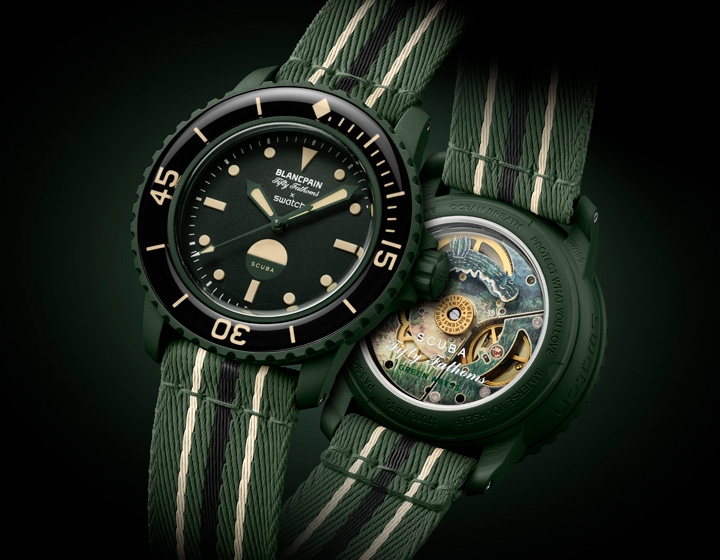 Swatch Scuba Fifty Fathoms Green Abyss