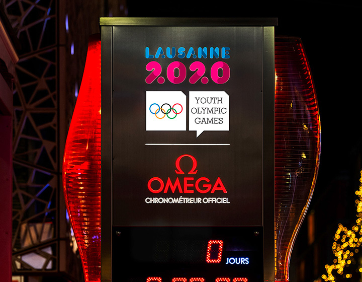 Omega via al cronometro Giochi Olimpici Giovanili Invernali