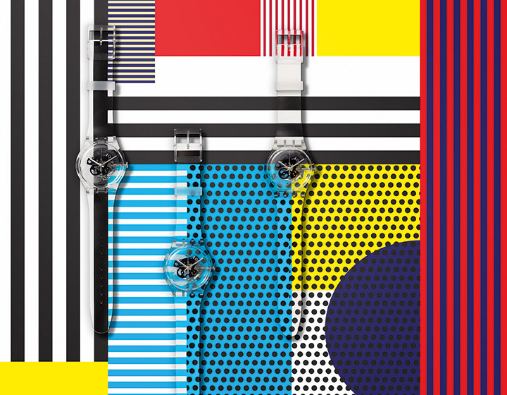 Scegli il design che ti piace di più e crea ll tuo Swatch